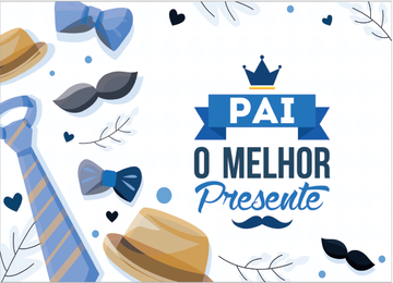 Jogo Americano Dia dos Pais - Presente